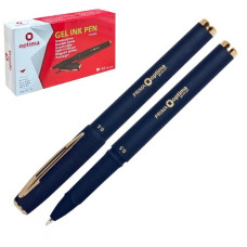 ручка Optima Prima гелева 0,5мм. синя  О15638-02  (12/144/1728)