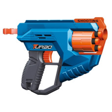 пістолет механічний 25х17см. з барабаном, 12 м`яких набоїв  ВТ325