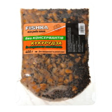 суміш кукурудзи із зернами конопель Fishka 400гр.  FSSPD-1