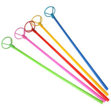 паличка з кріпленням Pelican 50см. для фольгованої кульки, асорті кольорів, 50шт./уп.  883200