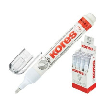коректор - ручка Kores з мет. нак. 10мл.  K83301  (12/240)