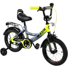 велосипед Corso Maxis 12", ручне гальмо, дзвоник, сидіння з ручкою, дод. колеса  МХ-11012  (1)