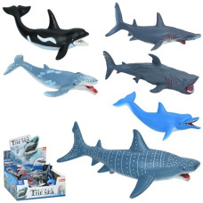 морські мешканці від 24см., 12шт. в диспл. 30,5х26х13см.  HJ1058-2  (48)