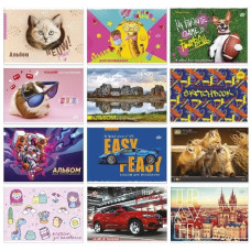 альбом Бріск на скобі АВ-12  12арк./100гр. (24/192)