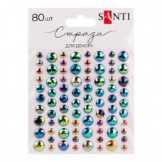 стрази Santi самоклеючі "Chameleon" 80шт./бліст.  743011