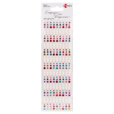 стрази Santi самоклеючі "Colour mix" 351шт./бліст.  743001