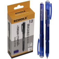 ручка Scholz "пиши-витирай" гелева синя 0,7мм.  3002-6SCH  (12/144/1728)