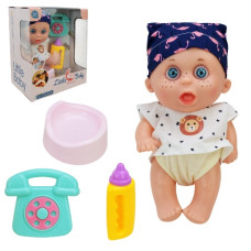 пупс з аксесуарами в кор. 18х12х22см.  AD6606-2  (30/60)