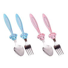 набір столових приладів дитячий Yummy (ложка + виделка)  BRNS-13001  (12)