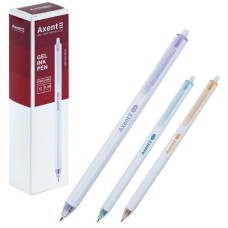 ручка Axent Fineline гелева автоматична синя 0,38мм.  АG1121-02-А  (12/144/1728)
