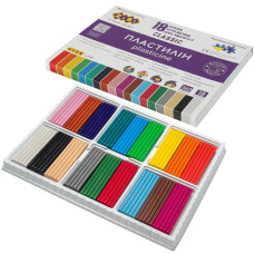 пластилін Zibi Kids Line CLASSIC 18кол./360гр.  ZB.6235  (14)