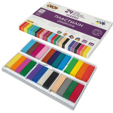 пластилін Zibi Kids Line CLASSIC 24кол./480гр.  ZB.6236  (10)