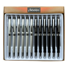 ручка Baixin мет. поворотна BP-Р51 чорн.+сріб.  (12)