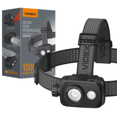 ліхтарик налобний Videx 1000Lm 5000K з червоним світлом  VLF-H047Z  (1/20)