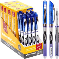 ручка Cello Writo-meter 10км. кульк. масл. синя  CL-8048  (12/72/864)