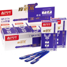 ручка GP-3176 "пиши-витирай" гелева синя 0,38мм.  (12/144/2304)