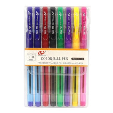 набір кульк. ручок Tianzhijao TY501P  8кол.  (18/216)