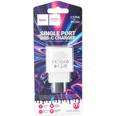 зарядний пристрій Hoco Fighter PD20W на 1 USB  C109A