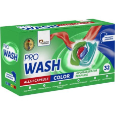 капсули для прання Pro Wash Color 32шт.