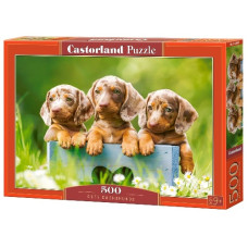 пазли Castorland  500 ел.  "Щенята такси"   В-53605  (20)