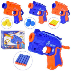 пістолет з присосками та кульками в кор. 16х14х6см.  6207-08  (60)