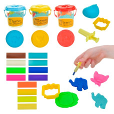 тісто для ліплення 10 пакетів по 6гр. в банці 9х9см.  PL-0607-024  (60/120)