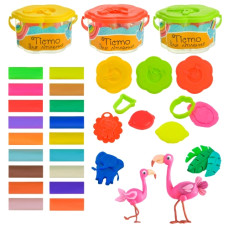 тісто для ліплення 18 пакетів по 6гр. в банці 7х12см.  PL-0607-025  (36/72)