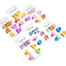 набір гумка для волосся + 4 крабики на бліст.  WW02053  (12/1200)