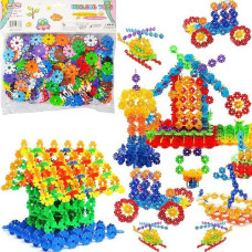 конструктор Puzzle blocks "Ромашка", розмір деталей 3,3см., в кул. 29х29см.  HL6044/83424  (60)