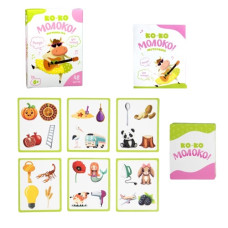 настільна карткова розважальна гра "Ко-ко молоко!" в кор. 14,2х10,2х2,8см. Strateg  30386  (40)