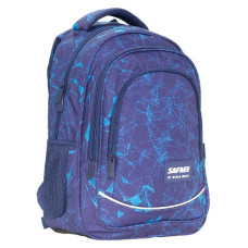 рюкзак Safari ортопедичний 3 відділ., 42х32х14см., поліестер  25-308M-6