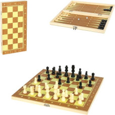 шахи дерев`яні 3 в 1 (шахи, шашки, нарди), дошка 30х30см.  622А/80227  (72)