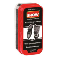 губка для взуття Show велика чорна (6/96)