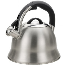 чайник Krauzer Palladium нерж. 3,0л. зі свистком, ручка soft-tough, індукція  78414