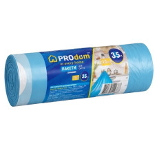 пакети для сміття Prodom  35л./15шт. із зав`язками  20022  (40)
