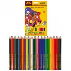 олівці кольор. Marco 1010-36CB Пегашка 36кол. карт. уп. заточ.  (4/80)