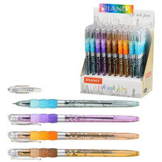 ручка Piano РТ-272 кульк. масл. синя  (50/2400)