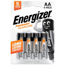 батарейка Energizer Alkaline Primary LR 6  1х 4 на бліст.  (4/48)