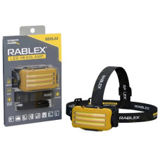 ліхтарик налобний Rablex  660Lm  (white+yellow+red), Li-pol, Type-C, sensor  RB978