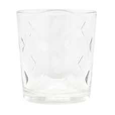 склянка "Prisma" 285мл. низька прозора  53057-МС12  (12)