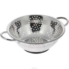 друшляк нерж. A-Plus з двома ручками d-22см.  0821  (72)