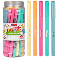 ручка в банці 1 Вересня "Neo" кульк. масл. синя 0,7мм.  412236  (25/500/2000)