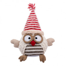 фігура новорічна Novogod'ko "Сова в ковпачку" 30см.  974011