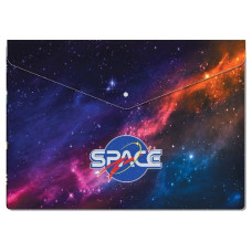 тека Maxi МХ32012-09 конверт на кнопці пласт. А4  (12/120)