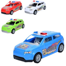 машинка інерц. 20см. поліція в кул. 23х17х8см.  8822В  (192)
