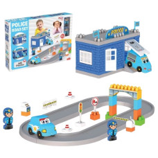 конструктор Dede "Поліцейська дільниця" 46 елем. 49,5х36,5х11см.  03322
