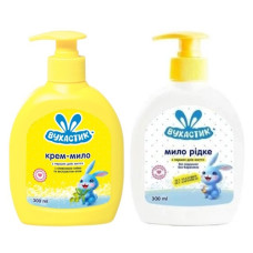 крем-мило рідке дитяче Вухастик 300мл. з дозатором