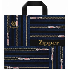 пакет з петлевою ручкою 38х34см. Zipper  (25/500)