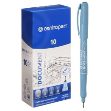 маркер Centropen 2631 лінер чорний 0.7мм.  (10/200)