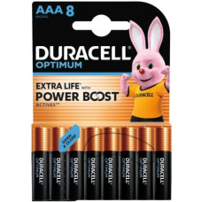 батарейка Duracell Optimum LR 03  1х8шт. упак.  (8/64)